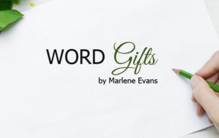 word gifts by marlene evans