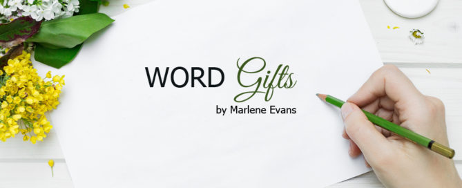 word gifts by marlene evans