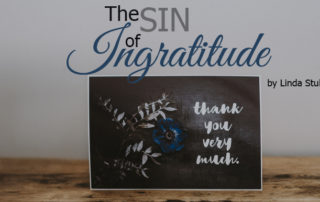 the sin of ingratitude