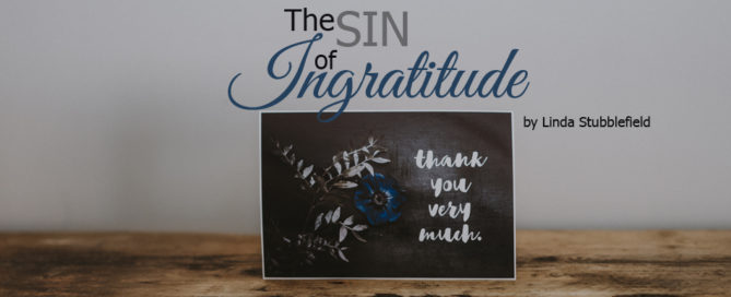 the sin of ingratitude