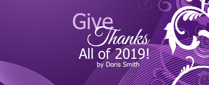 give thanks all of 2019