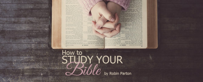 how to study your Bible